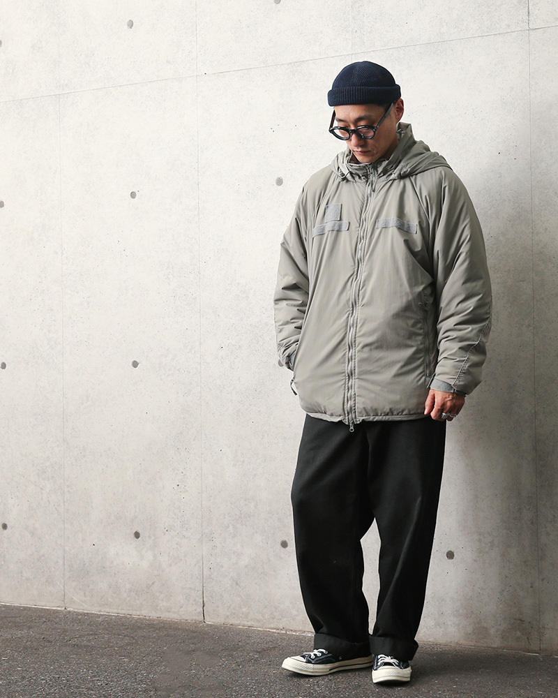 実物 USED 米軍 ECWCS Gen III Level 7 ジャケット URBAN GREY メンズ