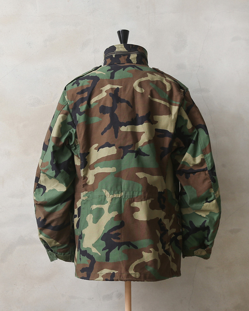 実物 USED 米軍 M-65 フィールドジャケット WOODLAND メンズ