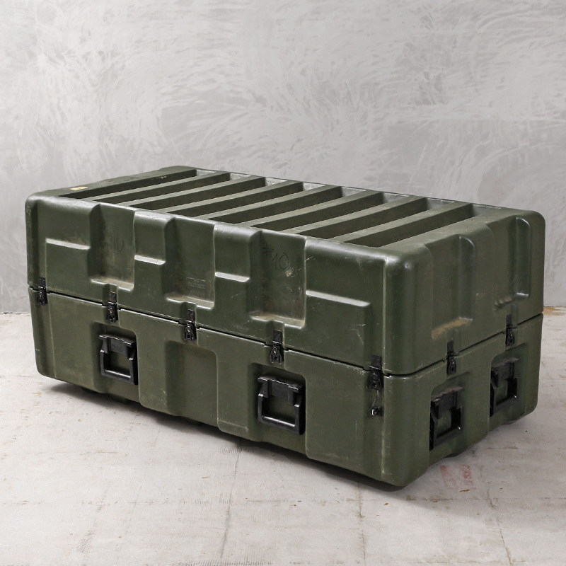米軍 ハードケース ミリタリーコンテナ ボックス 白 美品-