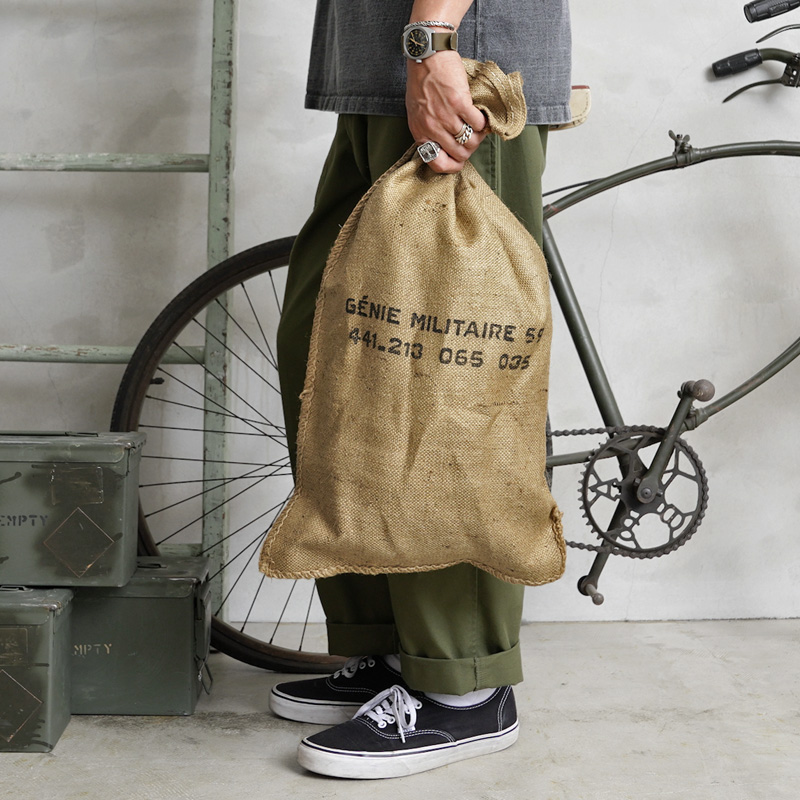 【希少】デッドストック 40s フランス軍 ショルダーバッグ DEAD STOCK】French Army TTA Shoulder Bag フランス軍