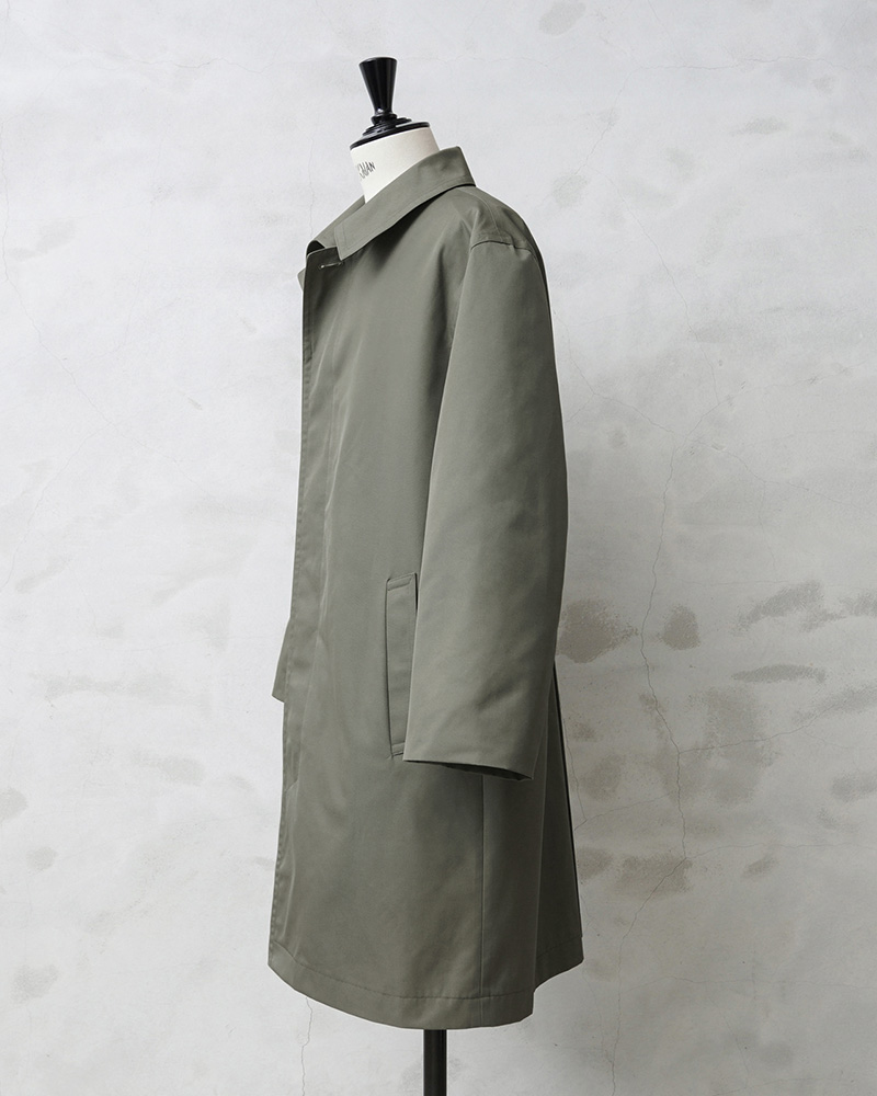 WAIPER.inc 実物 新品 デッドストック フランス軍 リメイク ステンカラーコート NAVY ミリタリージャケット アウター 軍モノ  古着【クーポン対象外】【I】