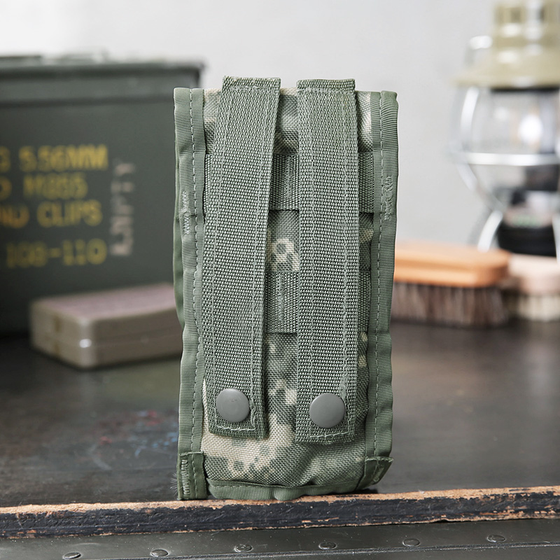 実物 USED 米軍 MOLLE II M-4 ダブル マガジンポーチ ACU アメリカ