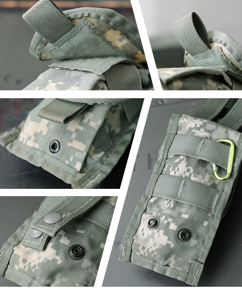 実物 USED 米軍 MOLLE II M-4 ダブル マガジンポーチ ACU アメリカ