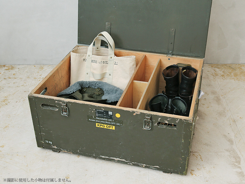 MILITARY（ミリタリー） 実物 USED スイス軍 ウッド ミリタリー