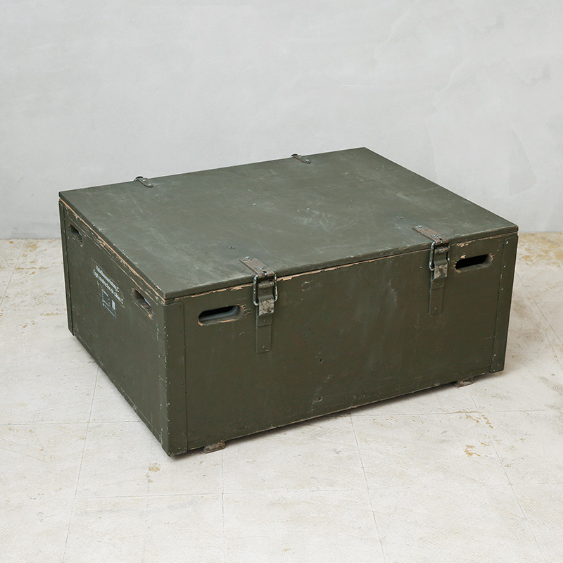 軍用ボックス コンテナ 木製 当時物 ビンテージ 楽天市場】デンマーク軍 ウッドボックス ラージ USED #1 BX095NN