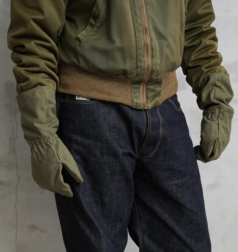 MILITARY 実物 新品 デッドストック フランス軍 M47 ミトン