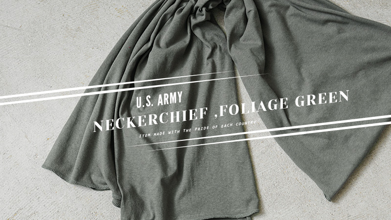 MILITARY 実物 新品 デッドストック 米軍 NECKERCHEEF コットン