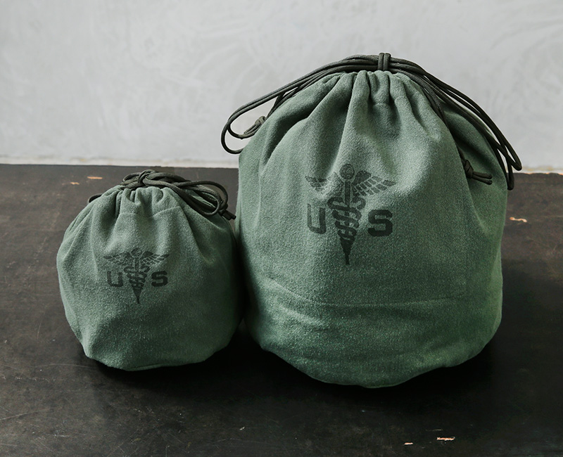 WAIPER.inc 実物 米軍 コットンサテン リメイク パーソナル エフェクツ