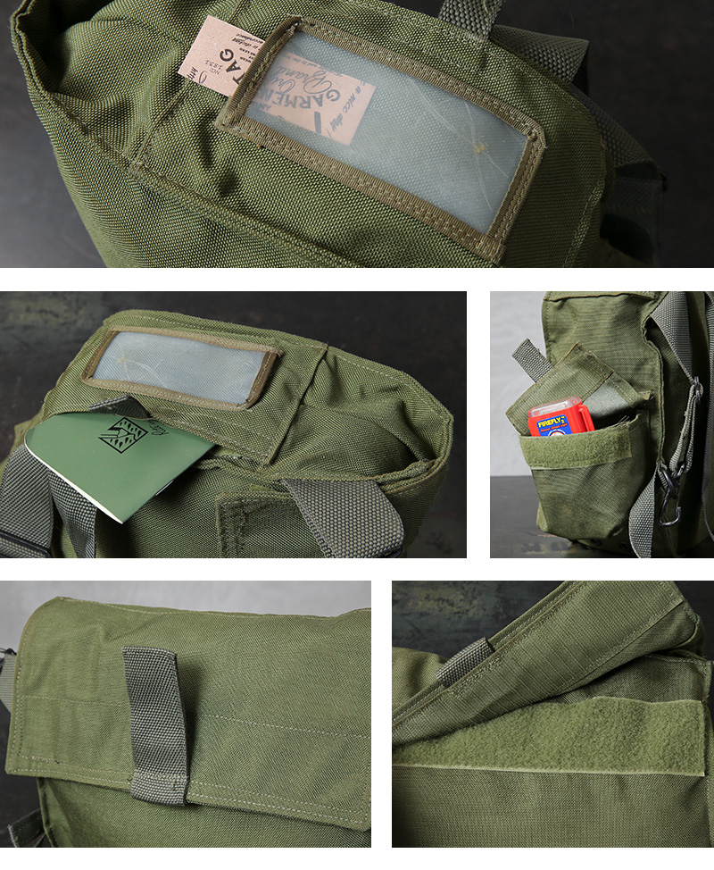 MILITARY（ミリタリー） 実物 USED 米軍 M40 ガスマスクバッグ TYPE A