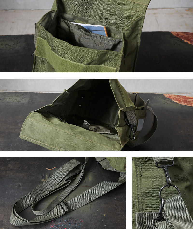 MILITARY（ミリタリー） 実物 USED 米軍 M40 ガスマスクバッグ TYPE A