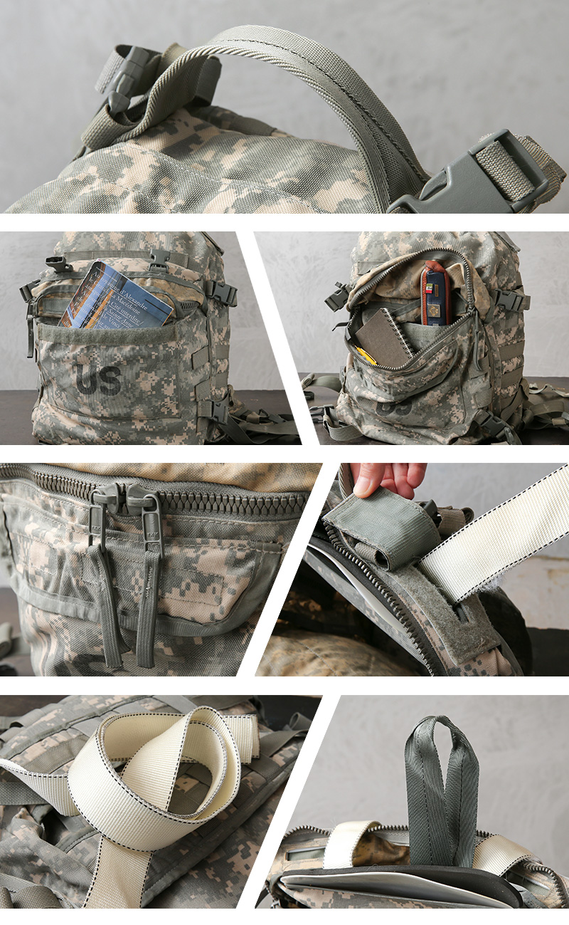 実物 USED 米軍 MOLLE II 3DAY アサルトパック ACU（UCP） ミリタリーバッグ バックパック リュック デイパック 軍物 軍モノ【クーポン対象外】【I】  : wip-19041804 : ミリタリーショップWAIPER - 通販 - Yahoo!ショッピング