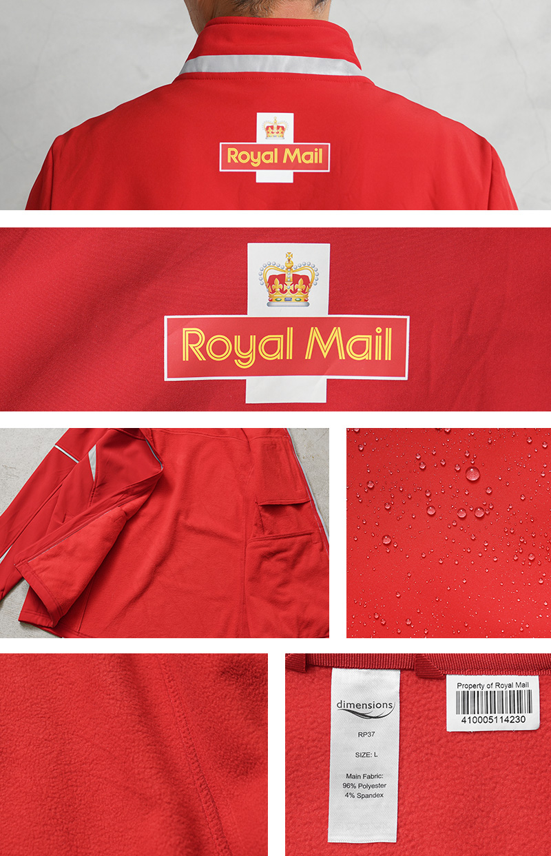 実物 USED イギリス ROYAL MAIL ロイヤルメール ソフトシェル
