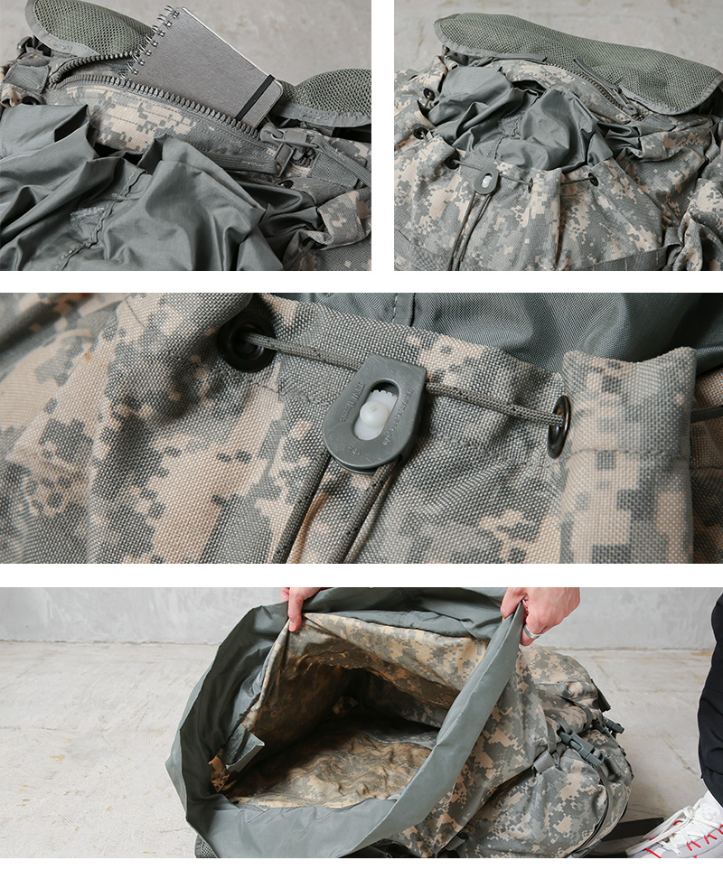 米軍放出品 フィールドパック MOLLE II Rucksack ラージ ACU