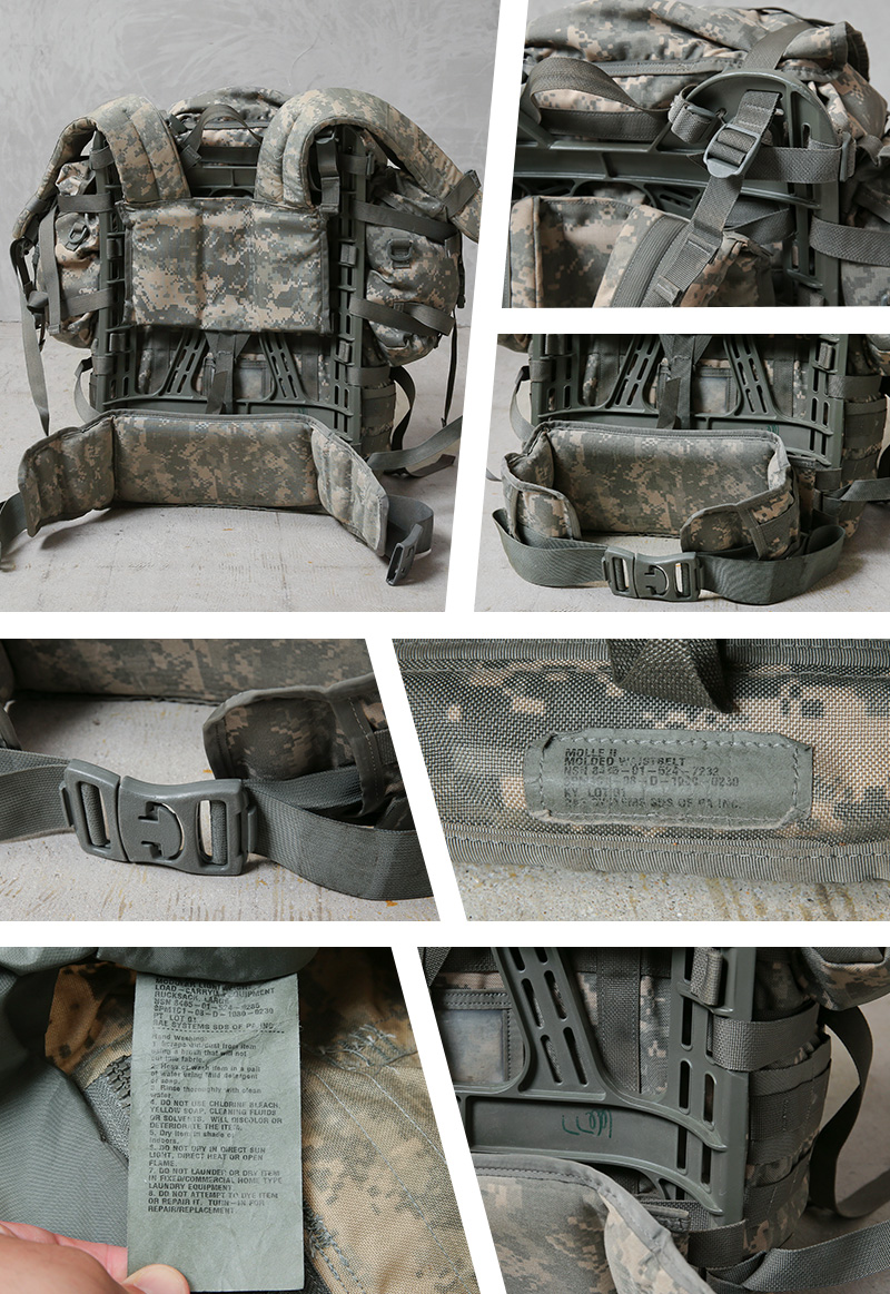 MILITARY 実物 USED 米軍 MOLLE II コンプリート フィールド