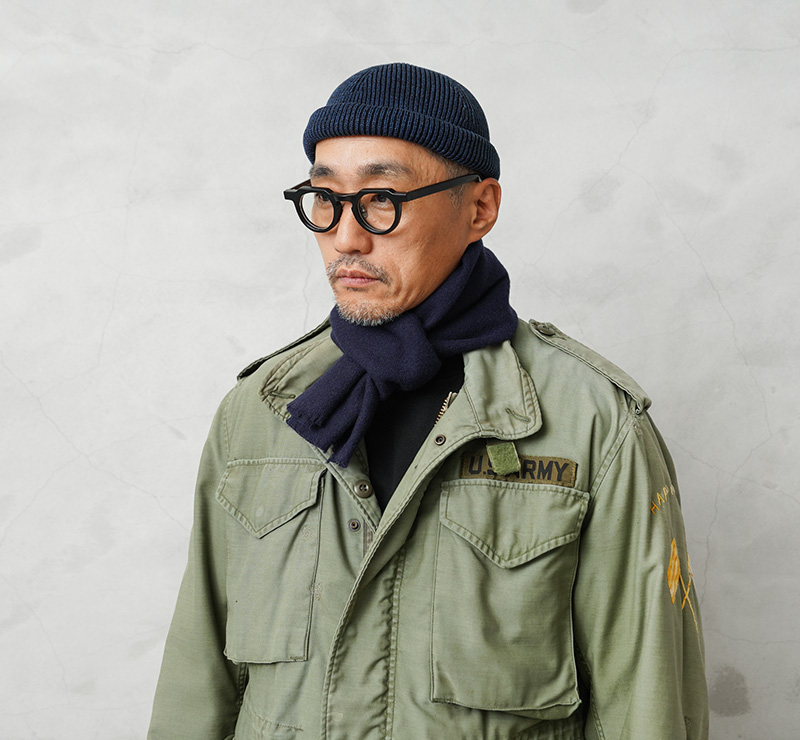 MILITARY 実物 新品 デッドストック チェコ軍 ウール マフラー