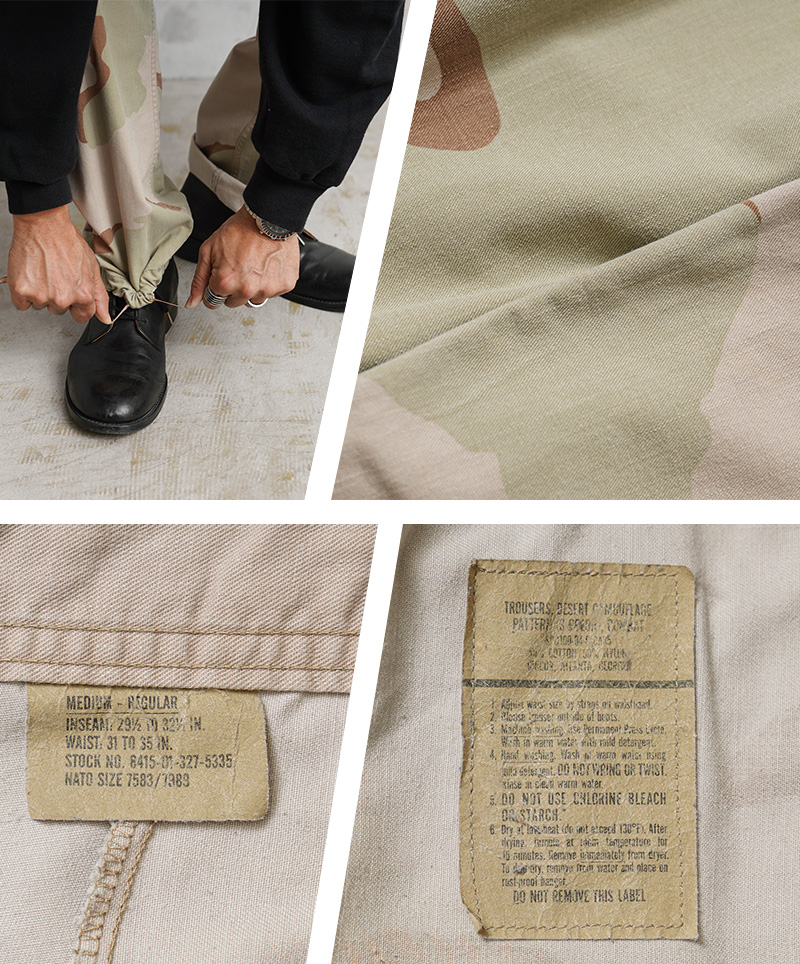 MILITARY 実物 USED 米軍 DCU カーゴパンツ 3カラーデザート MILITARY 実物 USED 米軍 DCU カーゴパンツ 3カラーデザート