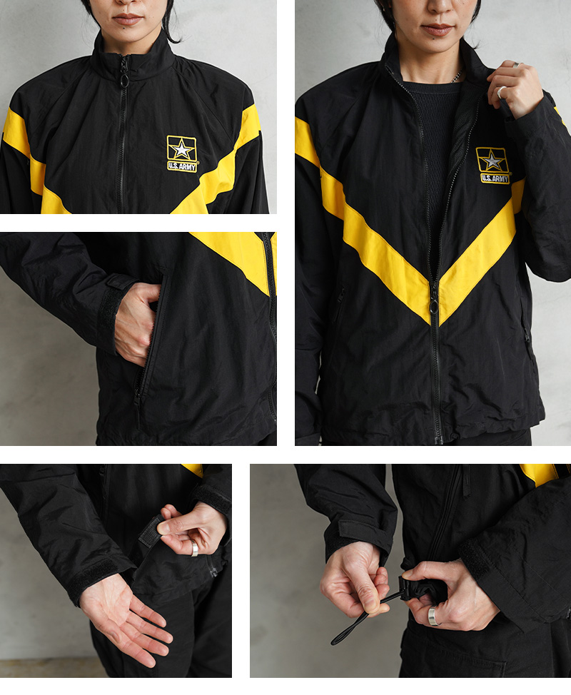 MILITARY 実物 USED 米軍 U.S.ARMY BLACK APFU トレーニング