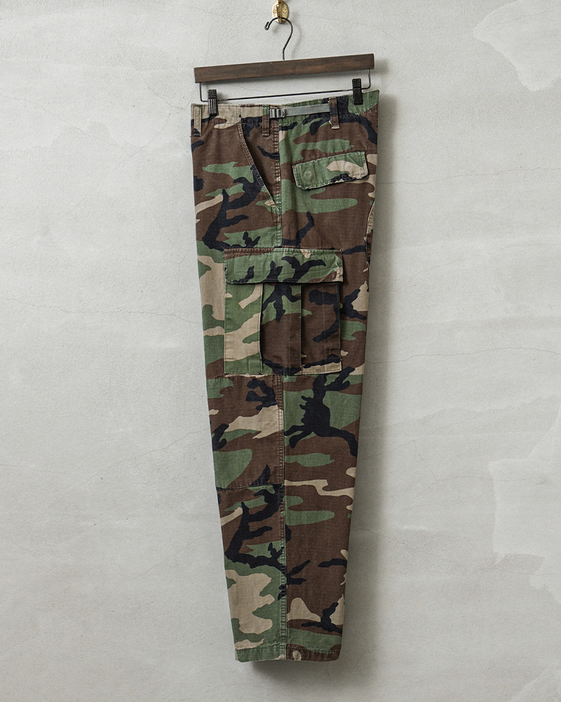 MILITARY（ミリタリー） TRU SPEC製 USED BDU WOODLAND CAMO リップス