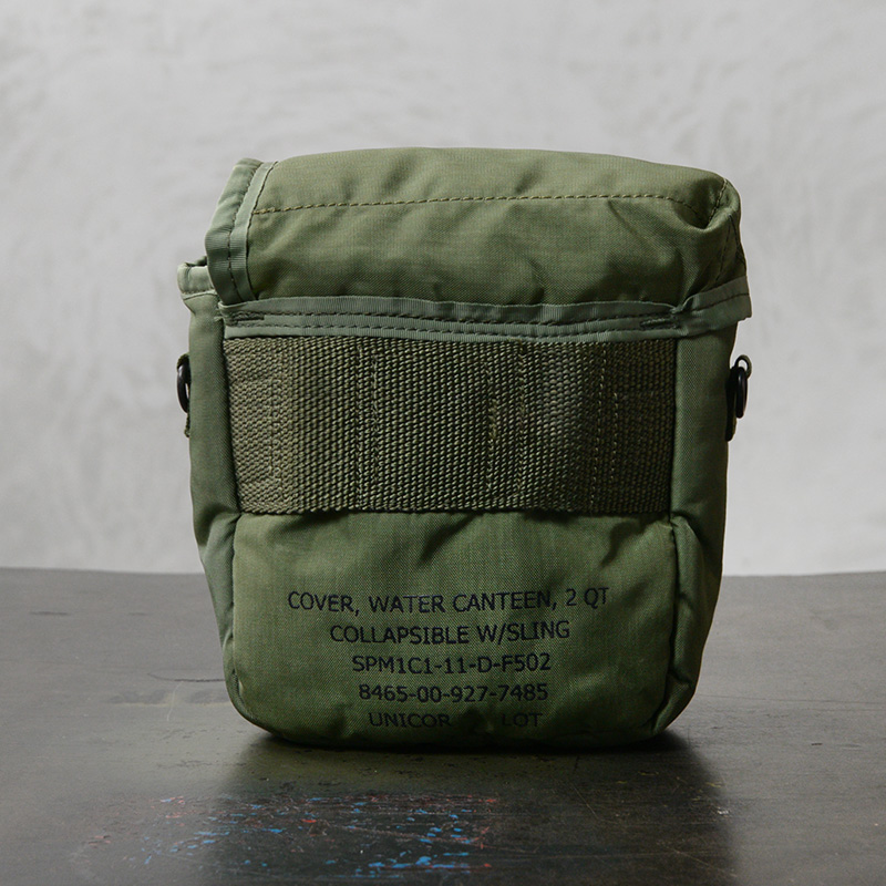 実物 USED 米軍 2QT ウォーターキャンティーンカバー OLIVE