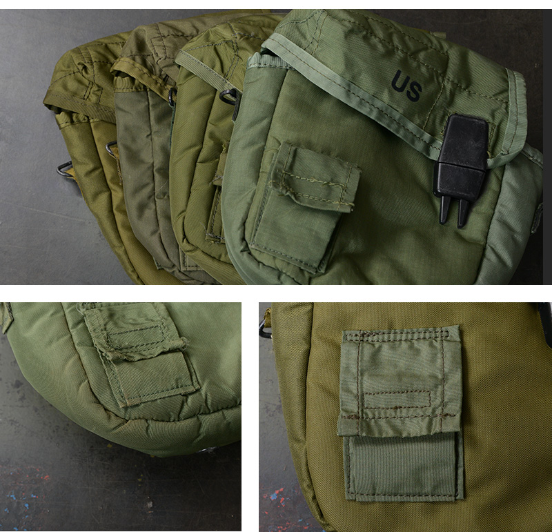 実物 USED 米軍 2QT ウォーターキャンティーンカバー OLIVE