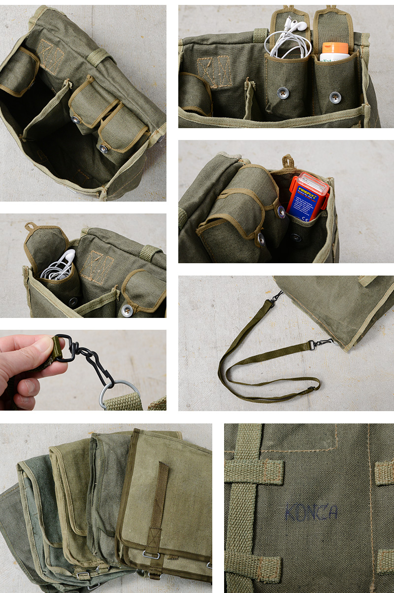 MILITARY 実物 USED ポーランド軍 ブレッドバッグ / ショルダー