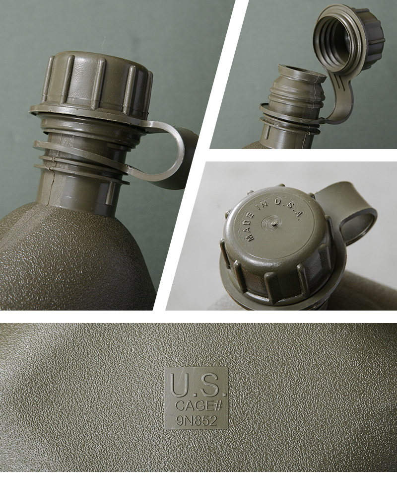 MILITARY 実物 USED 米軍 2QT ウォーターキャンティーン ソフト