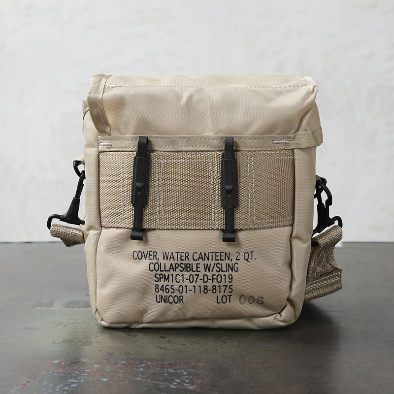 デッドストック　米軍　実物　M1956 コットン　キャンティーンカバー　② MILITARY 実物 新品 デッドストック 米軍 2QT ウォーターキャン