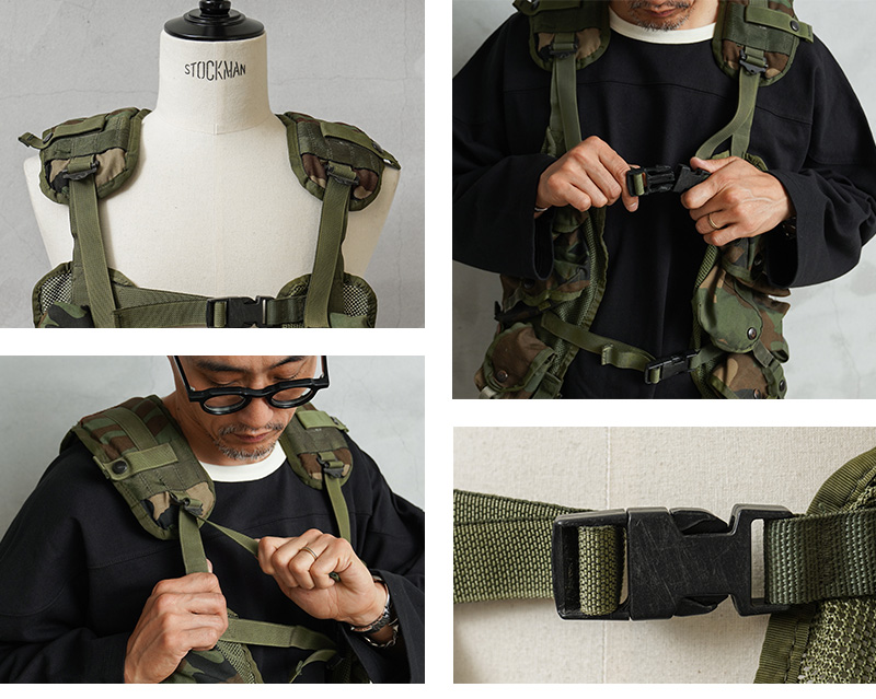 実物　米軍使用　タクティカルベスト＆ベルト wip-25052807_1.jpg