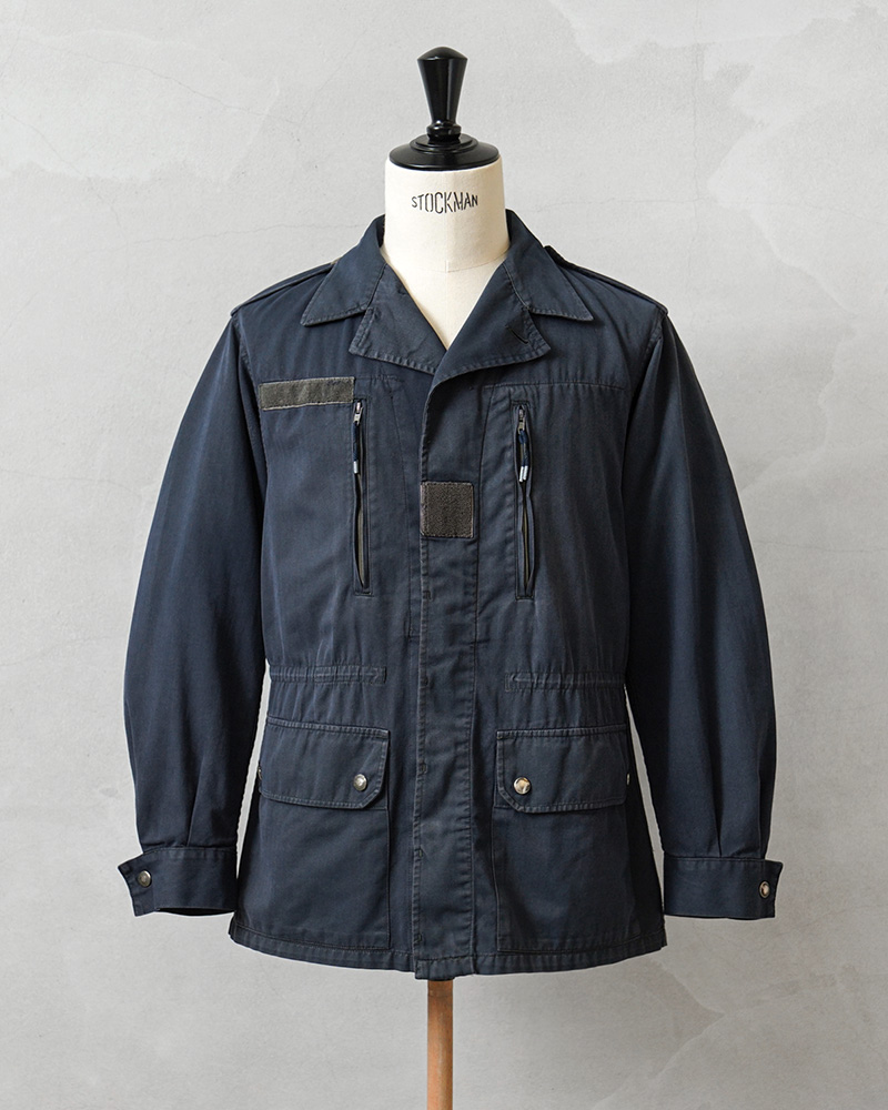 MILITARY 実物 USED フランス軍 F-1 ジャケット NAVY染め