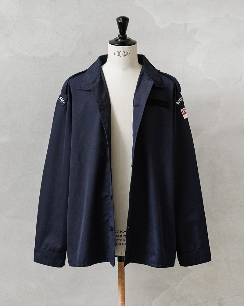 50s 60sビンテージ イギリス軍 ユーロ ミリタリー軍物ウール シャツ古着 MILITARY 実物 USED イギリス軍 ROYAL NAVY PCS FR