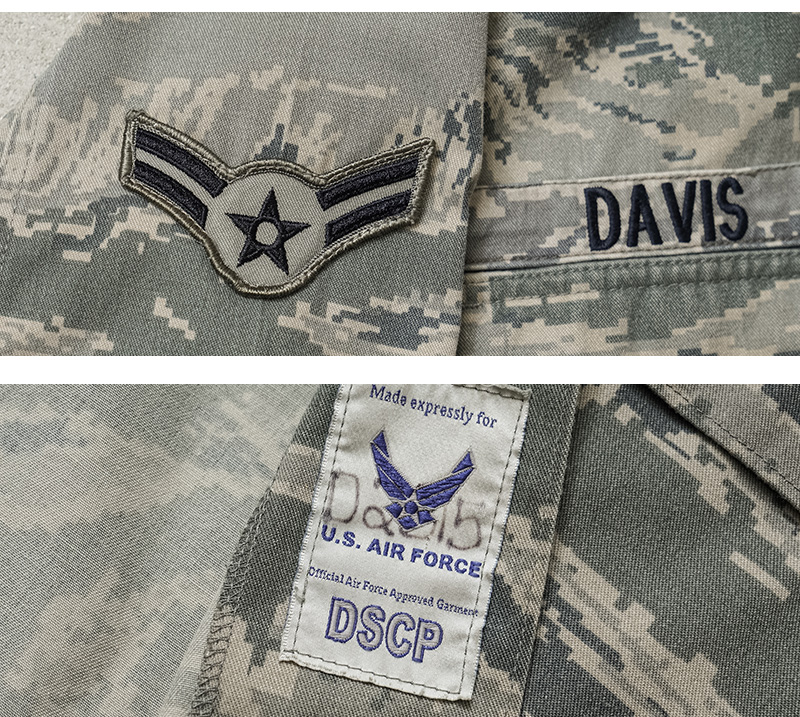 【米軍実物】02年会計 USAF アメリカ空軍 ユーティリティジャケット 短丈 MILITARY 実物 USED 米空軍 レディース U.S.A.F ABU