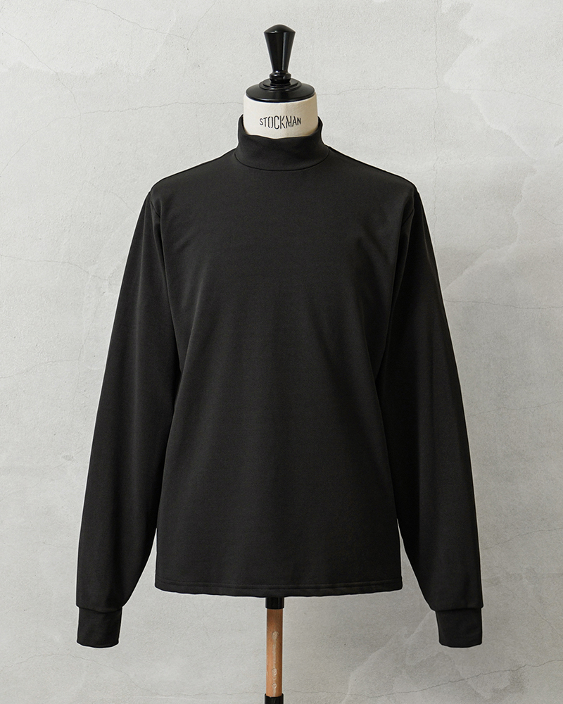 8gshoot モックネックBLACK/BLACK 長袖　新品未着用　サイズL MILITARY 実物 新品 デッドストック 米軍 MOCK TURTLENECK 長袖