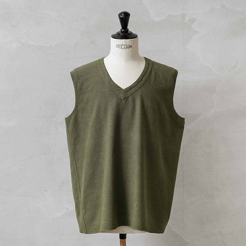 60s フランス軍　ウールベスト　ミリタリー ヴィンテージ フランス軍 ウールベスト (USED) - KITAYA Online Store