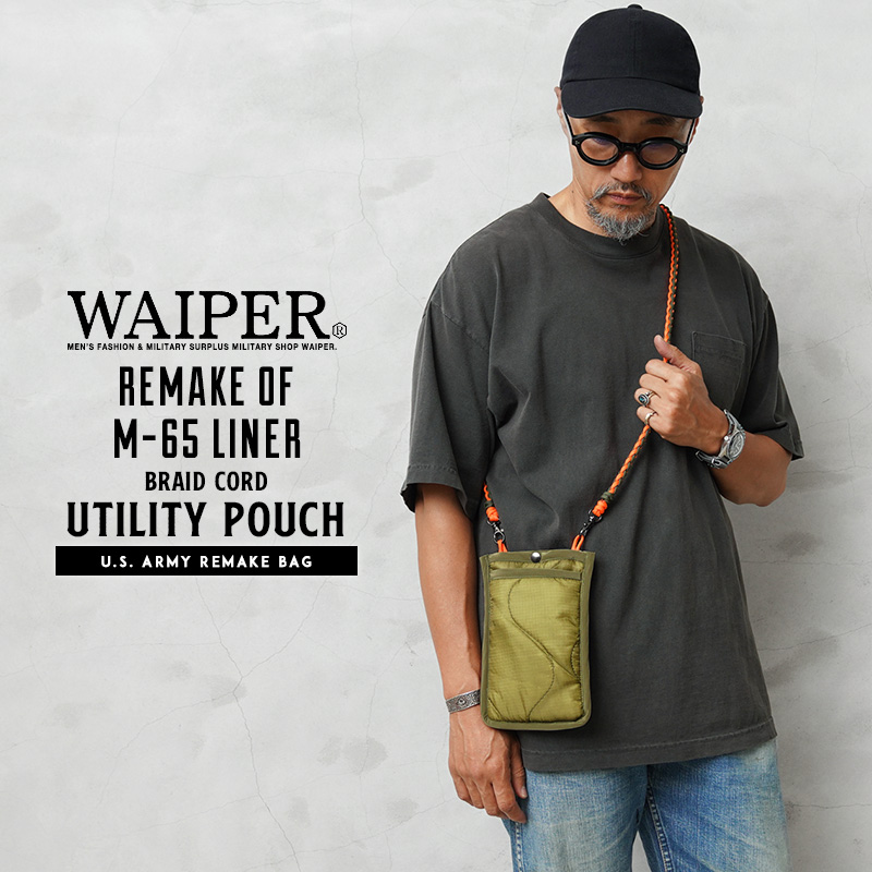 WAIPER.inc 実物 米軍 M-65 フィールドジャケット用ライナー