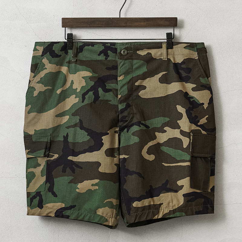 実物 新品 デッドストック 米軍 リメイク WOODLAND CAMO