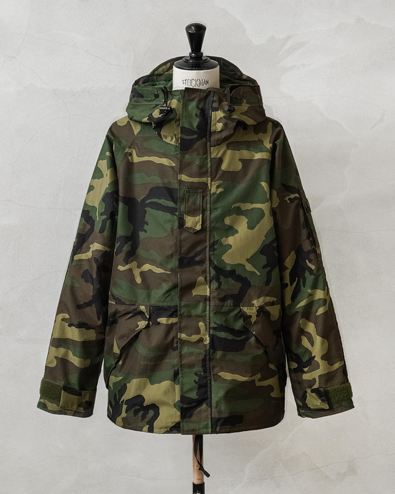 米軍実物 ECWCS Gen1 GORE-TEX ウッドランドカモ M-Long 米軍実物 ECWCS Gen1 GORE-TEX ウッドランドカモ M-Long