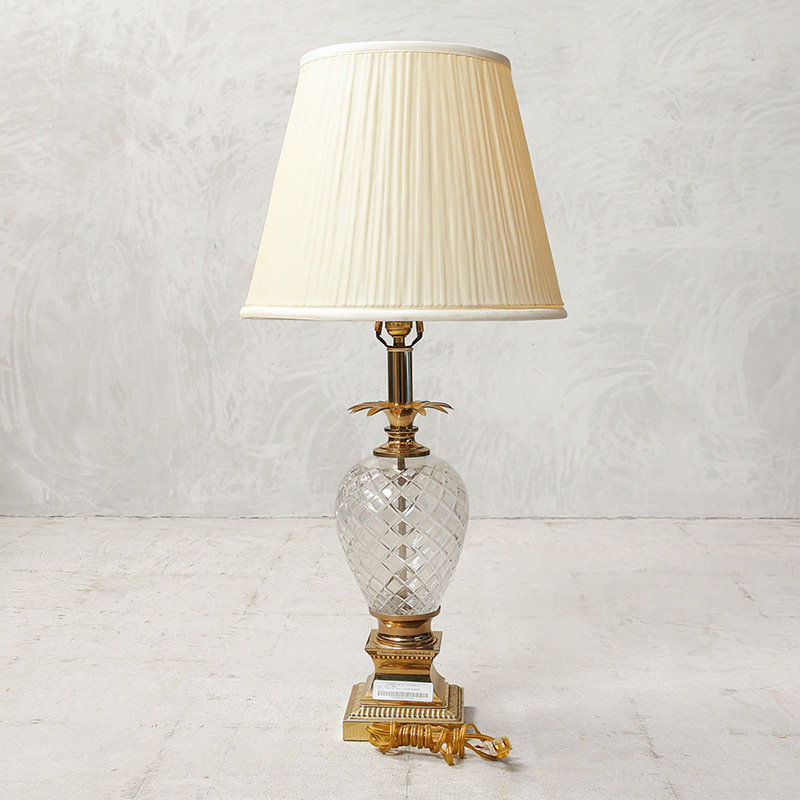 MILITARY（ミリタリー） USED 米軍放出 真鍮製 パイナップル型 ガラス