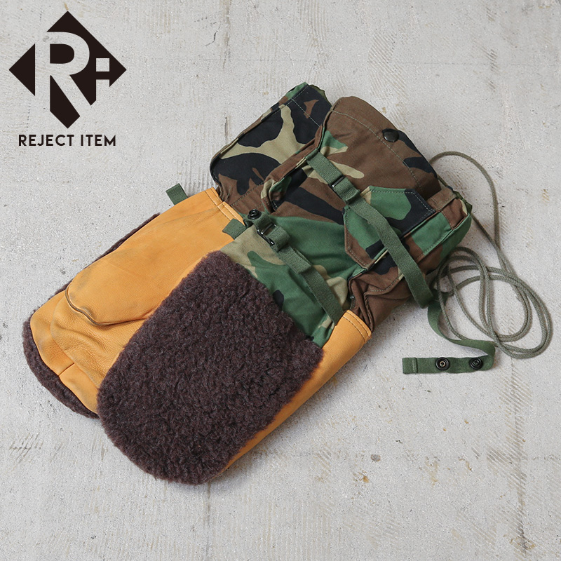 リジェクト 訳あり品 実物 USED 米軍 EXTREME COLD WEATHER ミトン