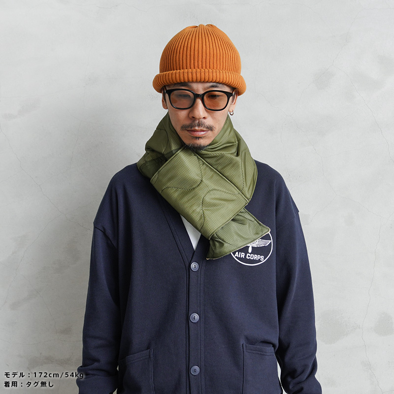 WAIPER.inc 実物 米軍 M-65フィールドパンツライナー リメイクマフラー