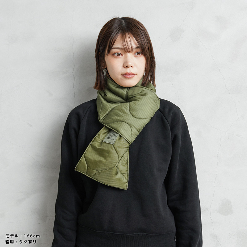 WAIPER.inc 実物 米軍 M-65フィールドパンツライナー リメイクマフラー