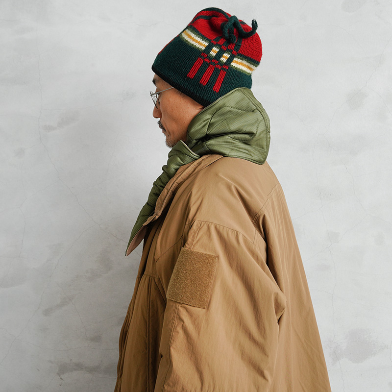 WAIPER.inc 実物 米軍 M-65フィールドパンツライナー リメイクマフラー