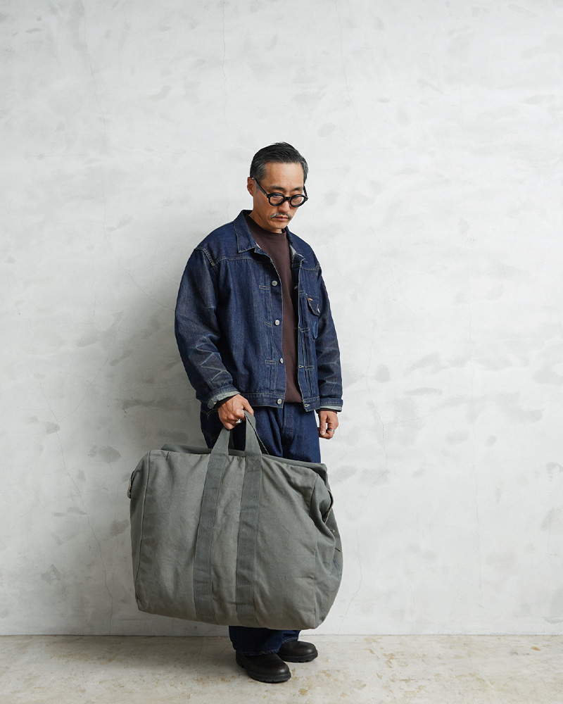 USAF フライヤーズキットバッグ　リメイク　ポンチョライナー MILITARY（ミリタリー） 実物 USED 米軍 U.S.A.F. フライヤーズ キット