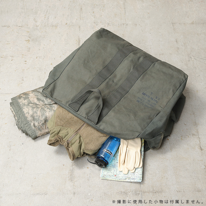 USAF フライヤーズキットバッグ　リメイク　ポンチョライナー MILITARY（ミリタリー） 実物 USED 米軍 U.S.A.F. フライヤーズ キット