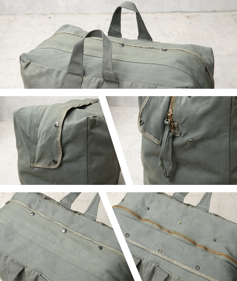 USAF フライヤーズキットバッグ　リメイク　ポンチョライナー MILITARY（ミリタリー） 実物 USED 米軍 U.S.A.F. フライヤーズ キット