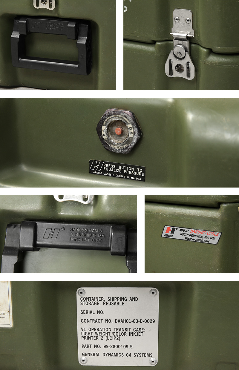 実物 USED 米軍 HARDIGG ハーディグケース / コンテナハードケース