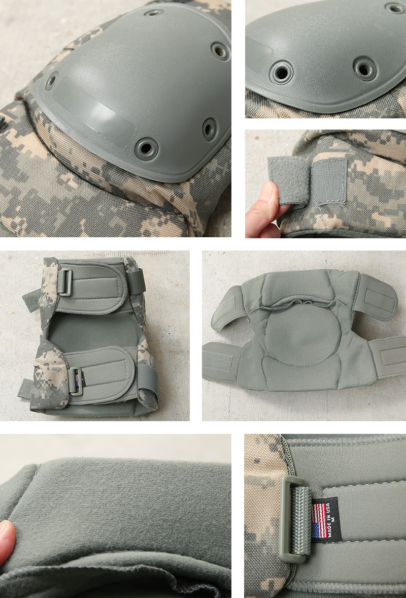 実物 新品 デッドストック 米軍 ニーパッド ACU（UCP）【クーポン対象
