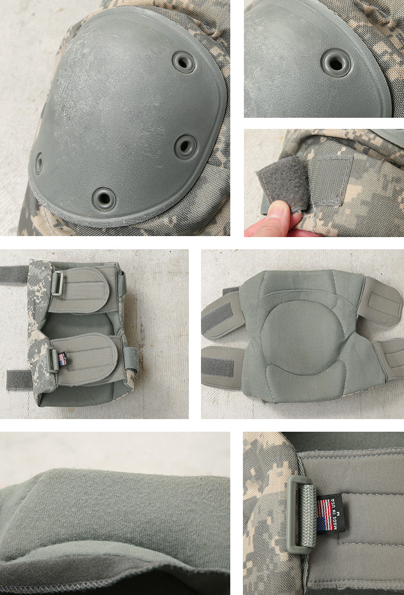 MILITARY（ミリタリー） 実物 USED 米軍 ニーパッド ACU（UCP
