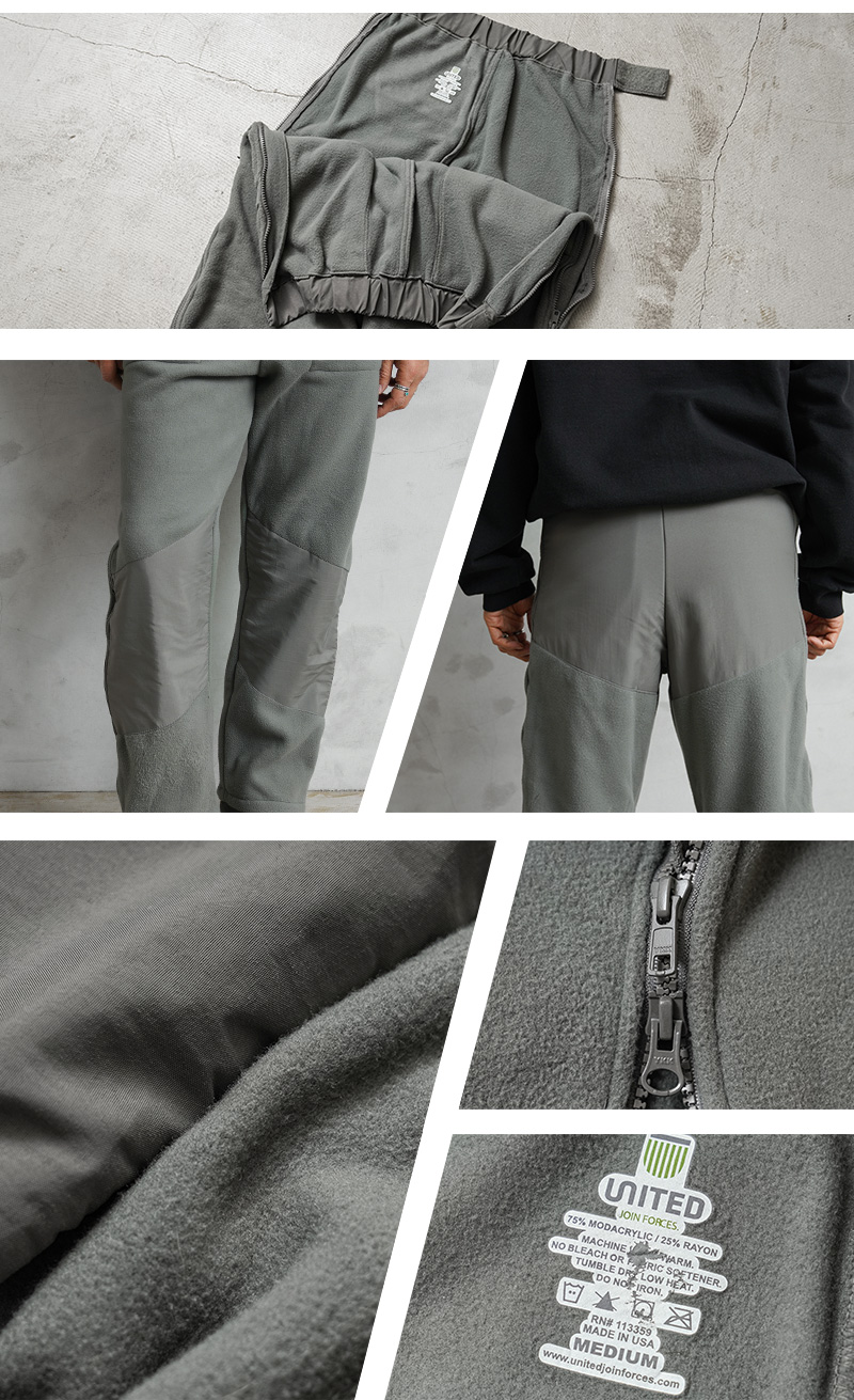 ECWCS GEN3 UNITED ユナイテッド パンツ フリース size M MILITARY - ミリタリー☆ECWCS Lv3☆フリースパンツ☆UNITED社USA製