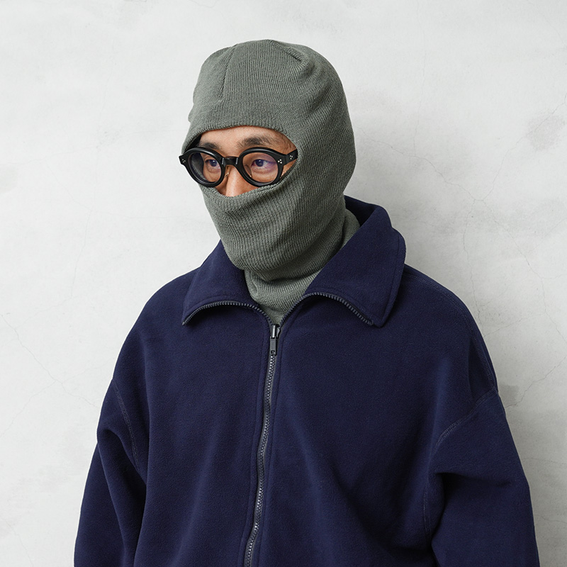 WACKO MARIA 目出し帽 バラクラバ 新品 NEW ERA / JACQUARD KNIT BALACLAVA【BLACK】｜WACKO MARIA｜MELTING