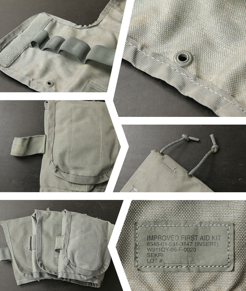 MILITARY（ミリタリー） 実物 USED 米軍 IMPROVED FIRST AID KIT